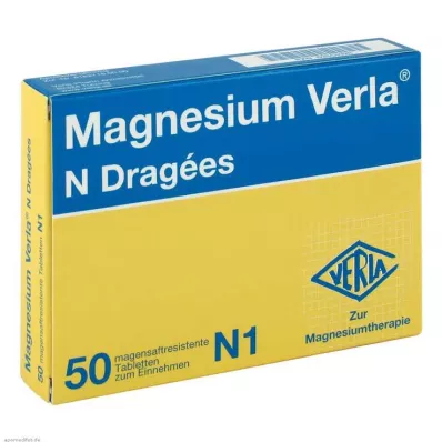MAGNESIUM VERLA N dragées