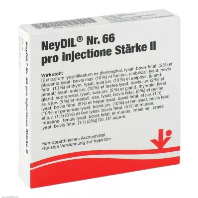 NEYDIL Nr.66 pro injectione St.2 ampoules, 5X2 ml