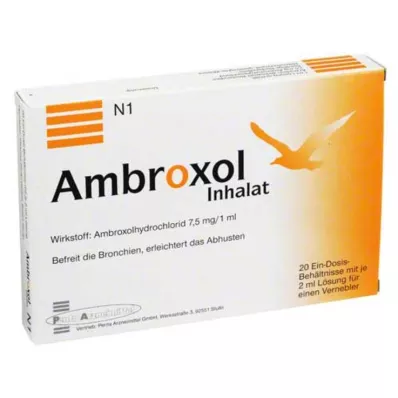 AMBROXOL Solution dinhalation pour nébuliseur, 20X2 ml