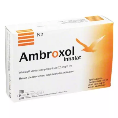 AMBROXOL Solution dinhalation pour nébuliseur, 50X2 ml