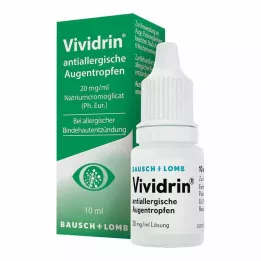 VIVIDRIN Collyre antiallergique, 10 ml