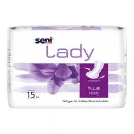 SENI Lady protection dincontinence plus, 15 pièces