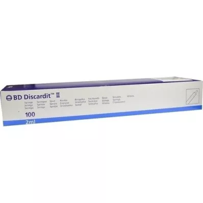 BD DISCARDIT II Seringue 2 ml, 100X2 ml