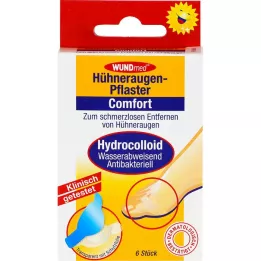 HÜHNERAUGENPFLASTER Comfort hydrocolloïde, 6 pces