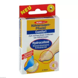 HÜHNERAUGENPFLASTER Comfort hydrocolloïde, 6 pces