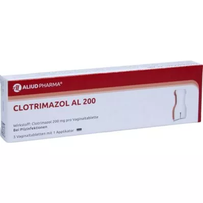 CLOTRIMAZOL AL 200 comprimés vaginaux, 3 pces