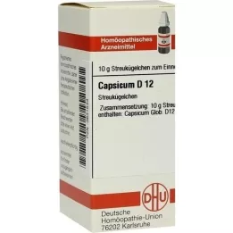 CAPSICUM Globules D 12, 10 g