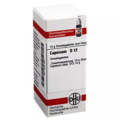 CAPSICUM Globules D 12, 10 g