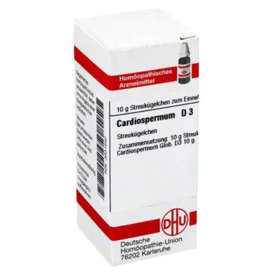 CARDIOSPERMUM Globules D 3, 10 g CARDIOSPERMUM Globules D 3, 10 g