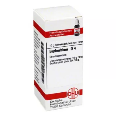 DHU Euphorbium D 4 globules, 10 g DHU Euphorbium D 4 globules, 10 g