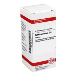 CARDIOSPERMUM D 6 comprimés, 80 pc