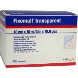 FIXOMULL transparent 10 cmx10 m, 1 pc