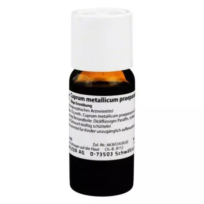 CUPRUM METALLICUM Lingette huileuse praep.0,4%, 40 g