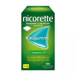NICORETTE Gomme à mâcher 4 mg freshmint, 105 pces