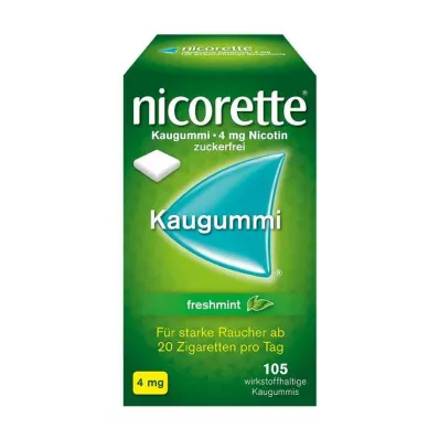 NICORETTE Gomme à mâcher 4 mg freshmint, 105 pces NICORETTE Gomme à mâcher 4 mg freshmint, 105 pces