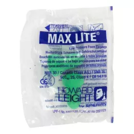 HOWARD Bouchons doreilles Leight Max Lite, 2 pces