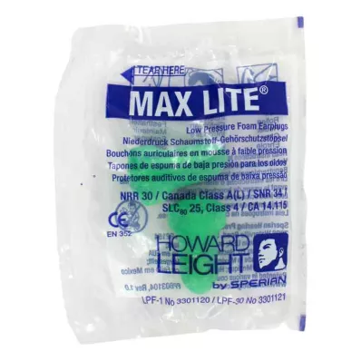 HOWARD Bouchons doreilles Leight Max Lite, 2 pces