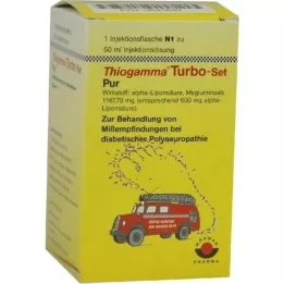 THIOGAMMA Flacons à injection Turbo Set Pur, 50 ml