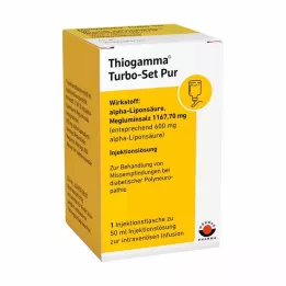 THIOGAMMA Flacons à injection Turbo Set Pur, 50 ml