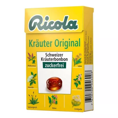 RICOLA o.Z.Box Bonbons aux herbes, 50 g RICOLA o.Z.Box Bonbons aux herbes, 50 g