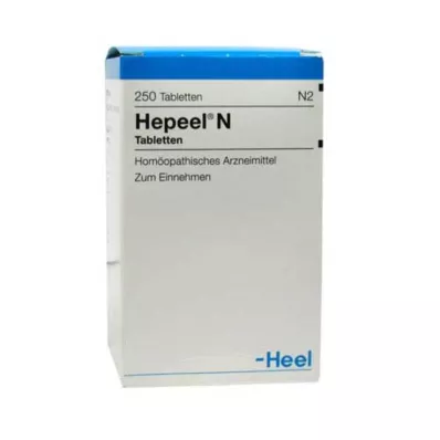 HEPEEL N comprimés, 250 pcs