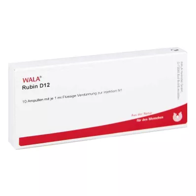 RUBIN D 12 ampoules, 10X1 ml