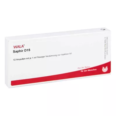 Ampoules Saphir D15 (10x1 ml) Ampoules Saphir D15 (10x1 ml)