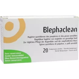 BLEPHACLEAN Compresses stériles, 20 pces