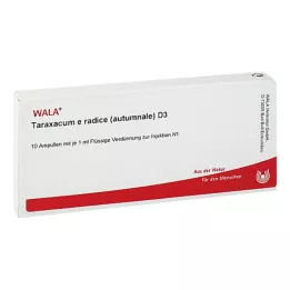 TARAXACUM E Rad.autumnale D 3 ampoules, 10X1 ml