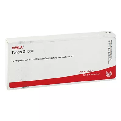 TENDO GL D 30 ampoules, 10X1 ml TENDO GL D 30 ampoules, 10X1 ml
