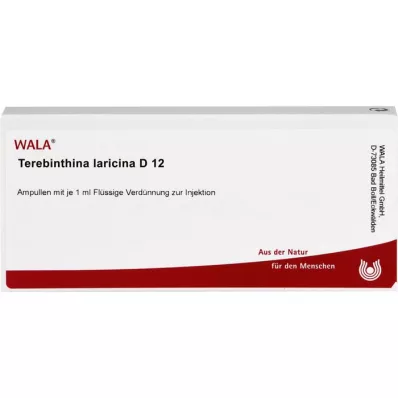 TEREBINTHINA LARICINA D 12 ampoules, 10X1 ml