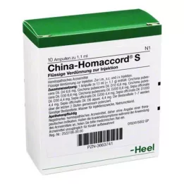 CHINA HOMACCORD Ampoules S, 10 pces