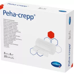 PEHA CREPP Bande de fixation 4 cmx4 m, 20 pces