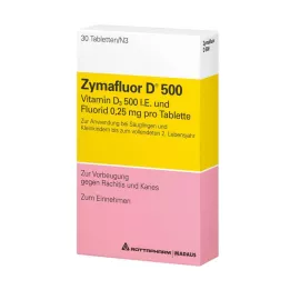 ZYMAFLUOR D 500 comprimés, 30 pc