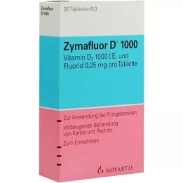 ZYMAFLUOR D 1.000 comprimés, 90 pc