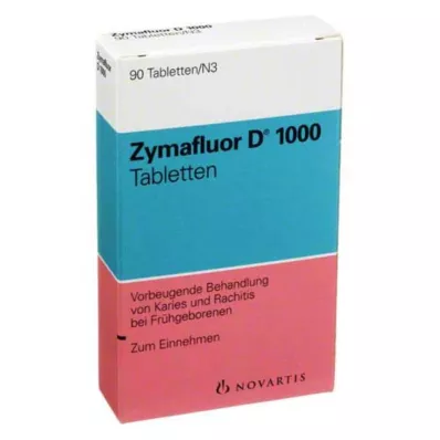 Zymafluor D 1000 comprimés, 90 pc Zymafluor D 1000 comprimés, 90 pc