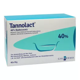 TANNOLACT Additif pour le bain, 40X10 g