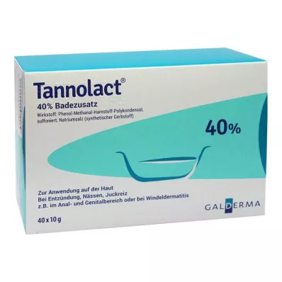TANNOLACT Additif pour le bain, 40X10 g