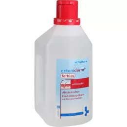 OCTENIDERM Antiseptique cutané liquide incolore, 1 l