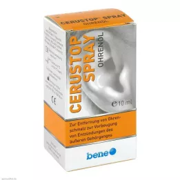CERUSTOP Spray huile pour les oreilles, 10 ml