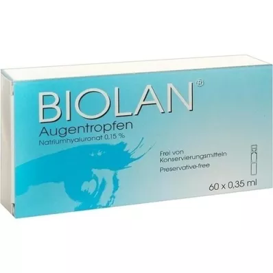 BIOLAN Collyre en pipette, 60X0.35 ml