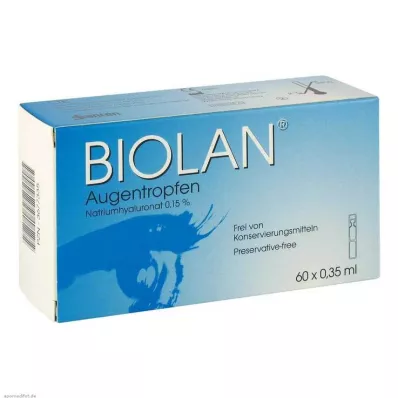 BIOLAN Collyre en pipette, 60X0.35 ml BIOLAN Collyre en pipette, 60X0.35 ml