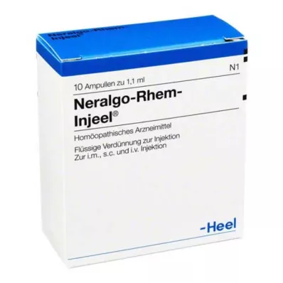 NERALGO Ampoules de Rhem Injeel, 10 pc NERALGO Ampoules de Rhem Injeel, 10 pc
