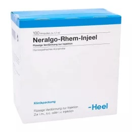NERALGO Ampoules de Rhem Injeel, 100 unités