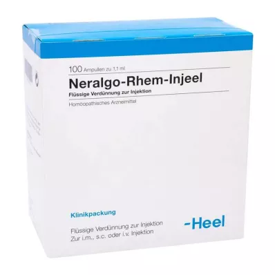 NERALGO Ampoules de Rhem Injeel, 100 unités