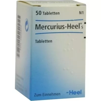 MERCURIUS HEEL S comprimés, 50 pcs