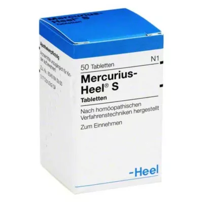 MERCURIUS HEEL S comprimés, 50 pcs MERCURIUS HEEL S comprimés, 50 pcs