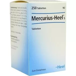 MERCURIUS HEEL S comprimés, 250 pcs