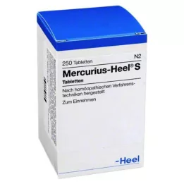 MERCURIUS HEEL S comprimés, 250 pcs