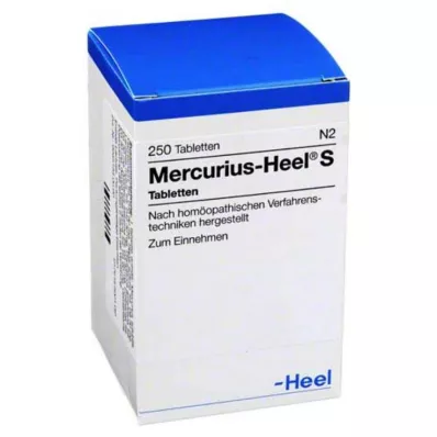 MERCURIUS HEEL S comprimés, 250 pcs MERCURIUS HEEL S comprimés, 250 pcs